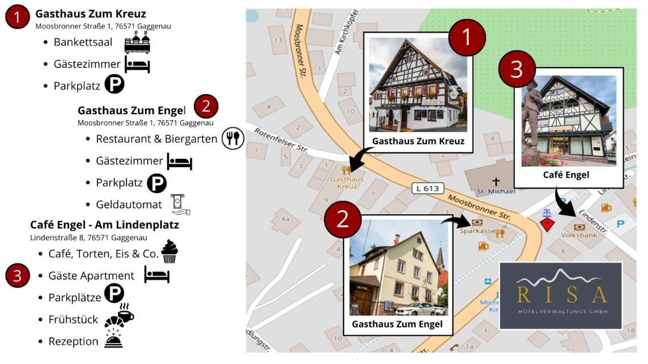 Risa Hotels - Landgasthaus Zum Kreuz Gaggenau Exteriér fotografie